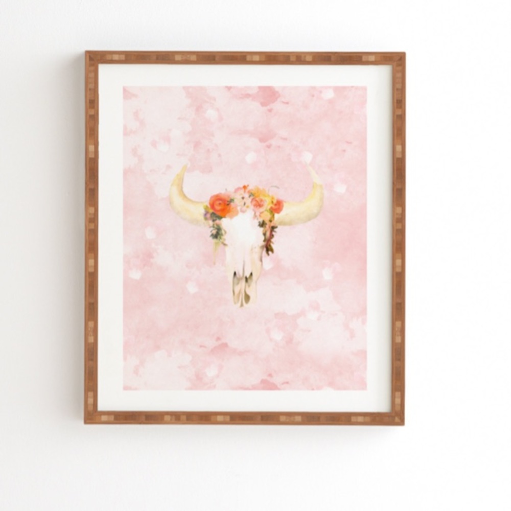 DENY Designs Romantic Boho Buffalo Wall Art